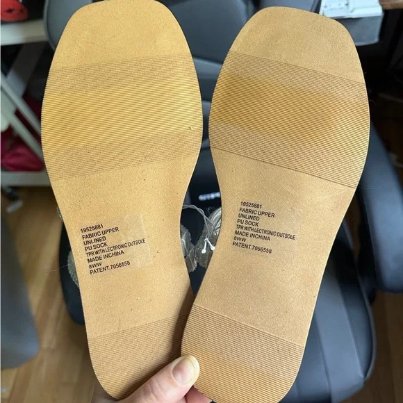 NWT Torrid Embellished Square Toe Sandal Size 8 - Picture 4 of 9